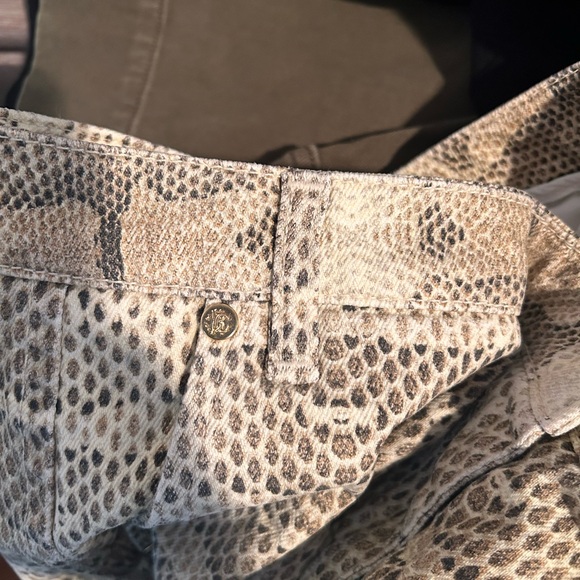 Roberto Cavalli Snake Print Trousers Size IT 44 US 8 - Picture 5 of 8